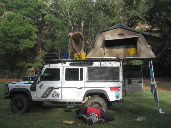 Campsite in Jamaka