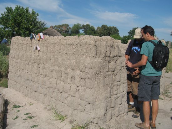 house made of termite mud