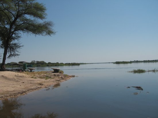 Zambezi slowly running its eternal course