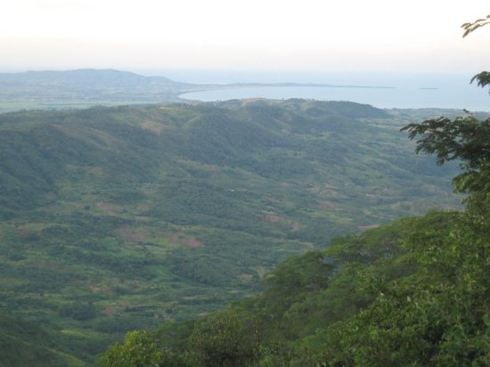 view from Lukwe Eco Lodge