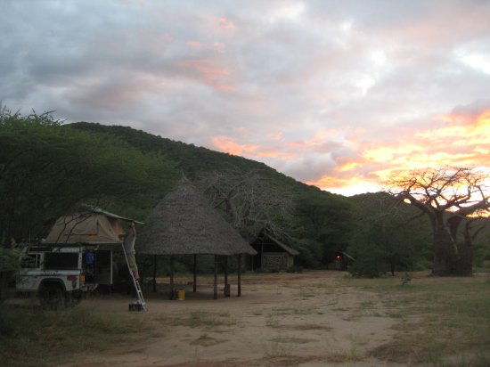 Baobab Valley camp all to ourselves!