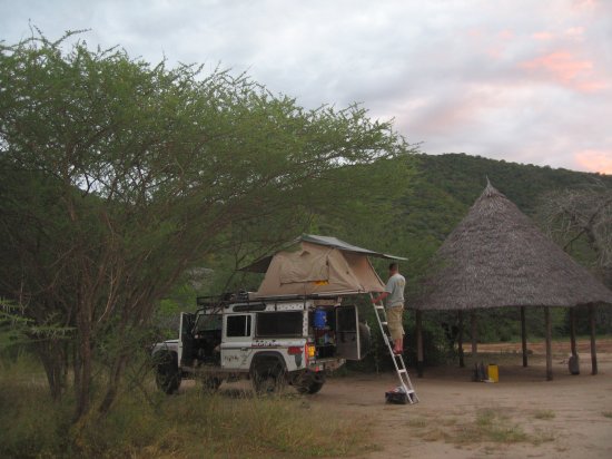 Foxy at Baobab Valley Camp