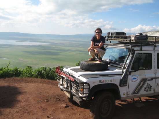 Me, Foxy and Ngorogoro Crater