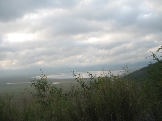 Morning at Ngorogor crater