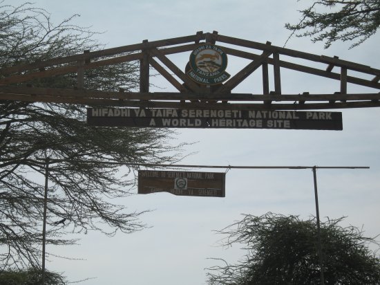 Serengeti National Park entrance!