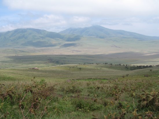 the other side of the crater