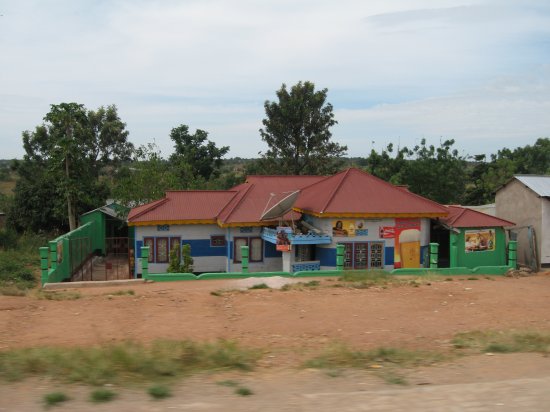 colourful restaurant