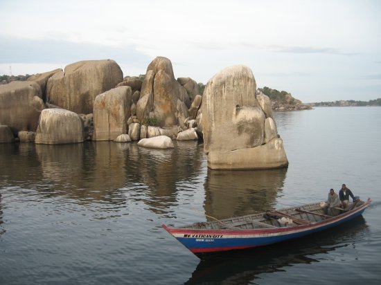 local fishing boats at harbour