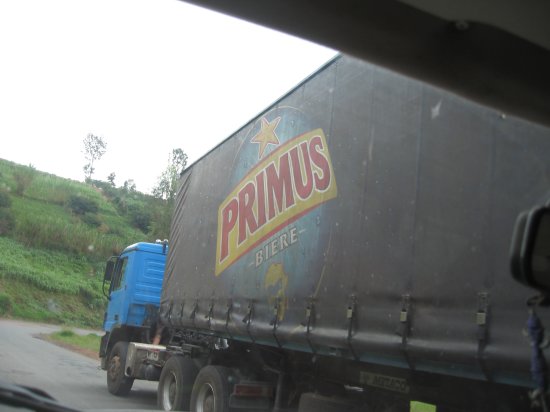 Primus truck going to brewery