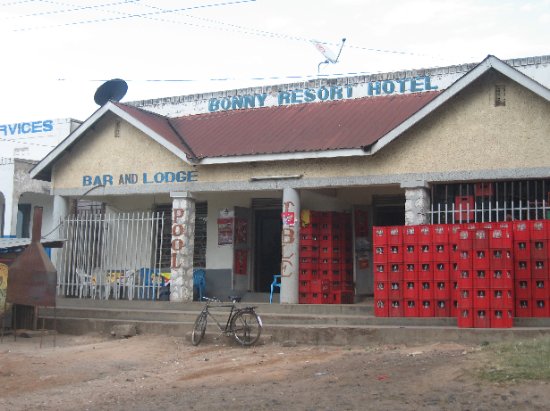 first building we see in Uganda!