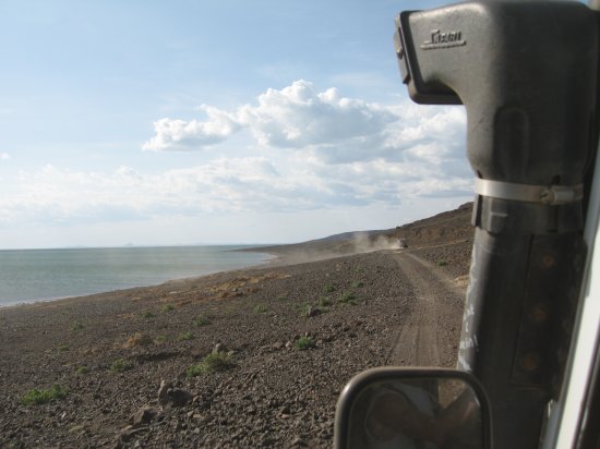 Foxy's snorkel and Lake Turkana