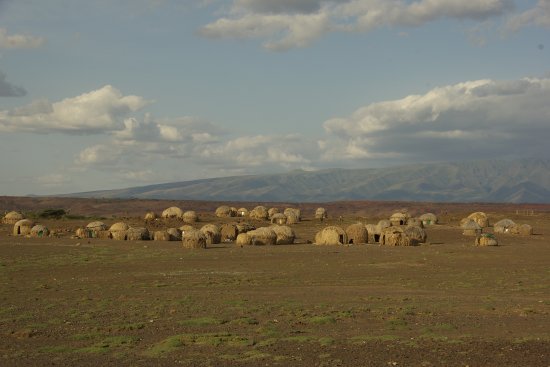 little Turkana village