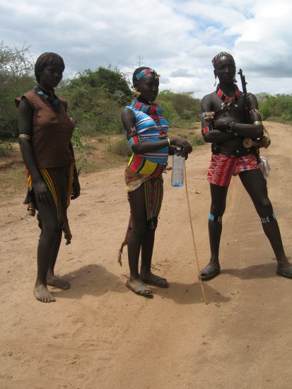 Hamer Tribe youths