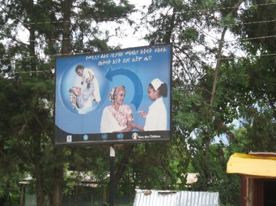 Save the Children billboard