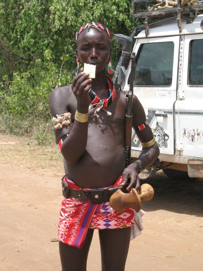 tasting cracker we gave them