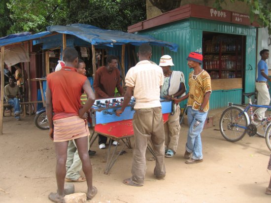 Foozball is HUGE in Ethiopia