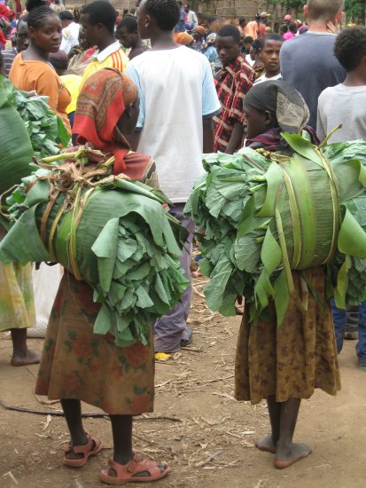 girls selling cabbage