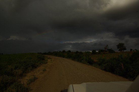 rain is a 'comin!