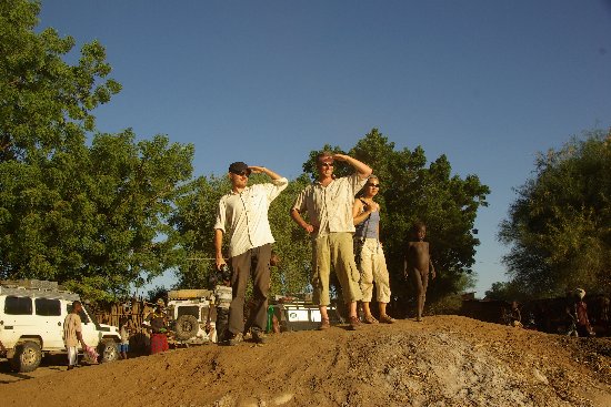 Mimicking Dr. Livingstone at Omo River