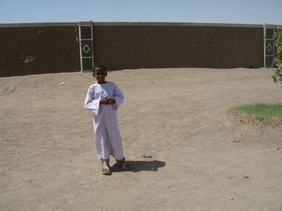 Nubian village boy