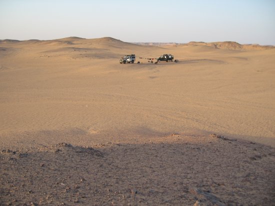 view of cars from 'toilet'