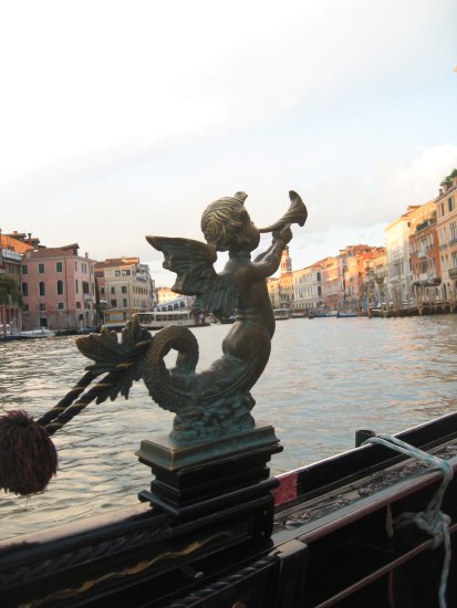 angel decor on our boat