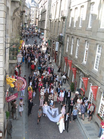 a wedding at Le Cite