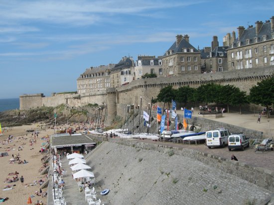 St. Malo's castle wall