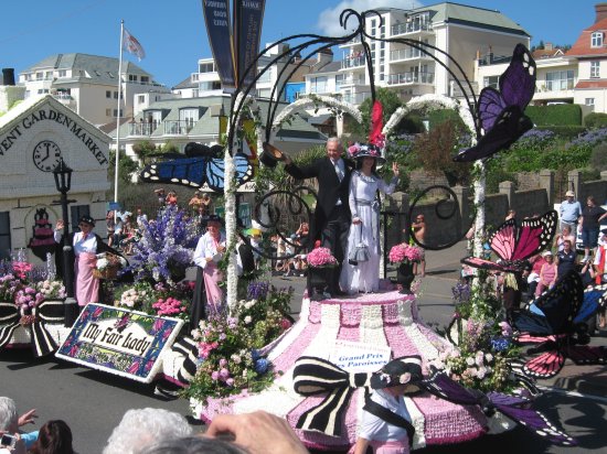 Trinity's float we helped on