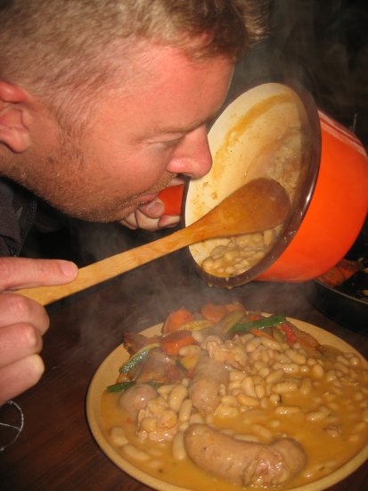 homemade cassoulet at its best