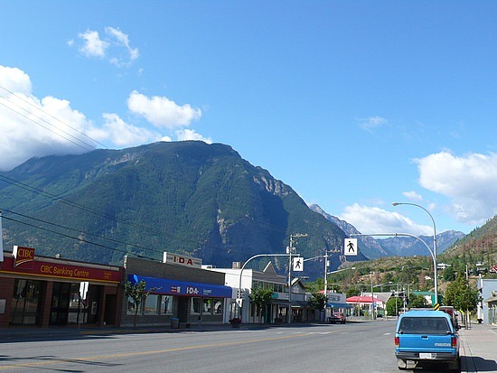 Lillooet's main street