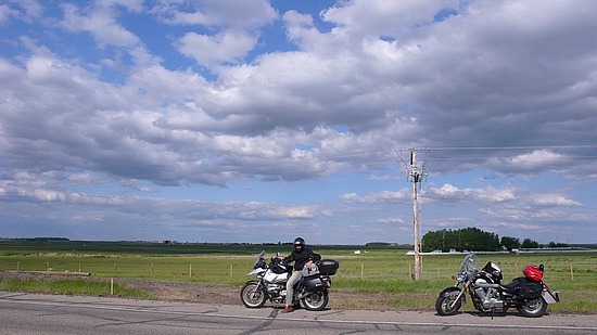 the beautiful Prairie sky