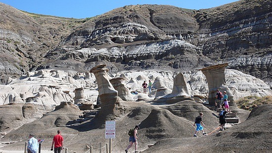 On the Hoodoo scenic trail