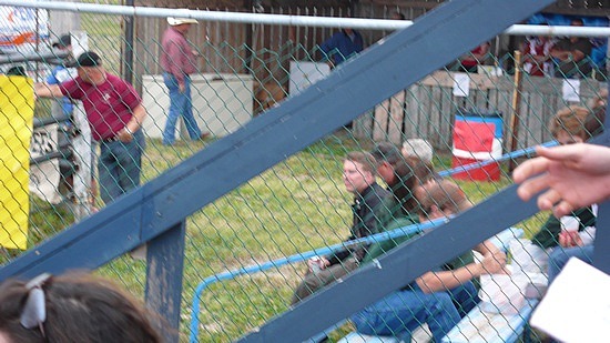 Matt drinking his beer in the Beer Cage