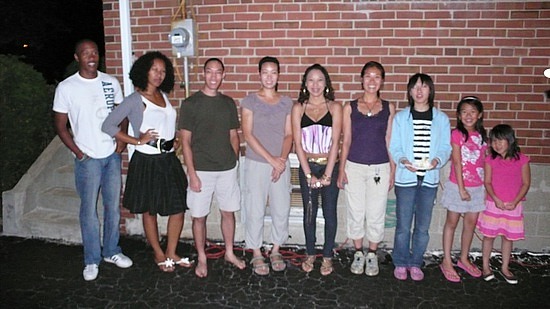 the Wong cousins in order of height