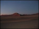 driving to Dune 45 and Deadvlei at 5 am