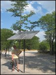 solar panel installed just days before!
