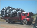 overloaded truck