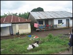 typical house at side of road