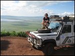 Me, Foxy and Ngorogoro Crater