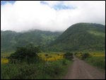 heading back out of crater