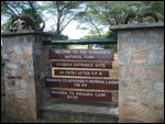 Serengeti Park sign