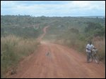In Rwanda - down we go!