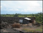 evidence of 2002 volcano eruption