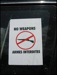 "No Weapons"