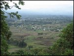 view halfway up mountain