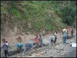 road construction crew