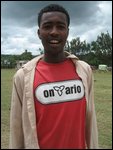 proud of his ONTARIO shirt!