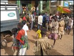 getting tire fixed in Konso