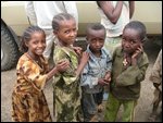 last Ethiopian kids we passed